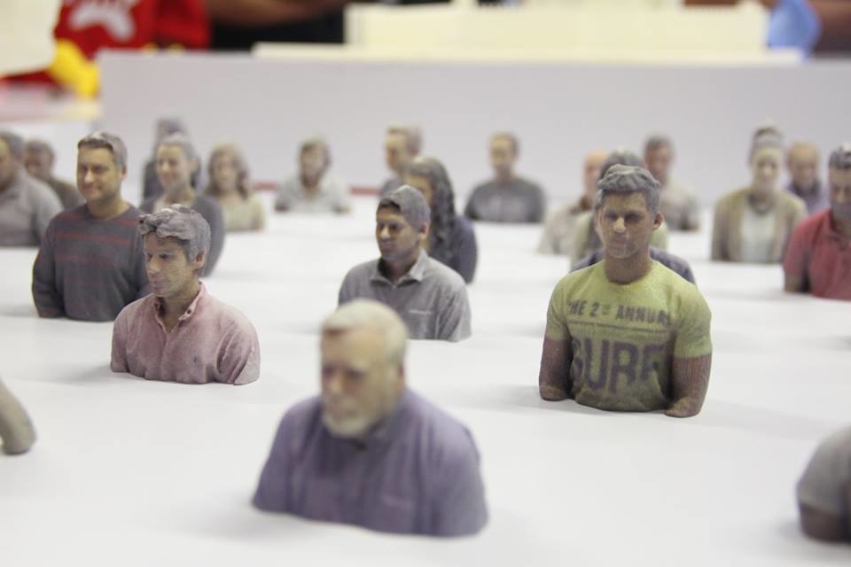 3D printed portraits